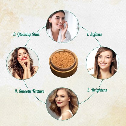 Eco-Friendly All-Natural Bronzer Loose Powder for a Radiant Glow