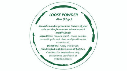 Eco-Friendly All-Natural Bronzer Loose Powder for a Radiant Glow