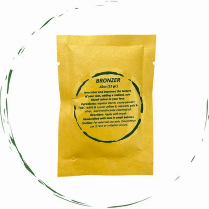 Eco-Friendly All-Natural Bronzer Loose Powder for a Radiant Glow