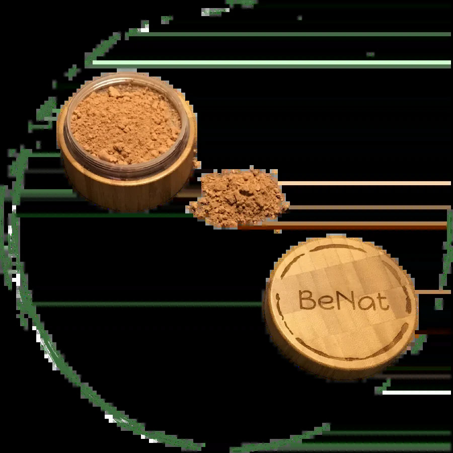 Eco-Friendly All-Natural Bronzer Loose Powder for a Radiant Glow